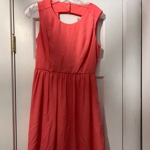 Forever 21 Peach Spring Mini Dress